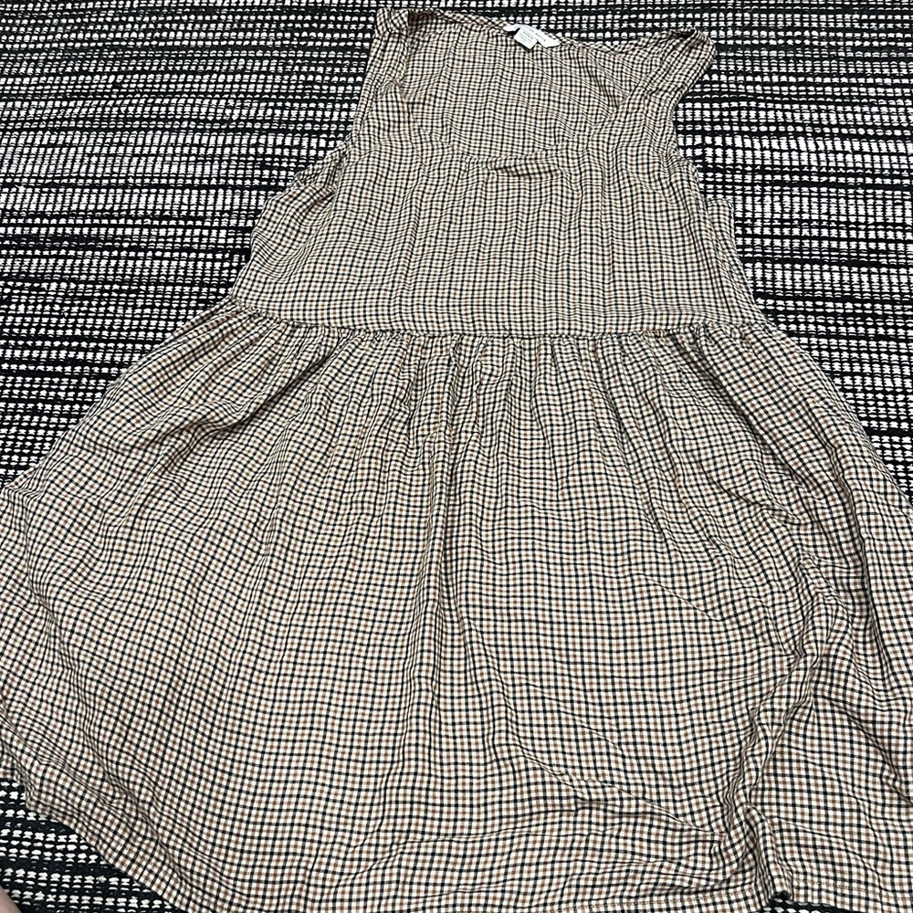 Dress with Pockets | Checkered Pattern